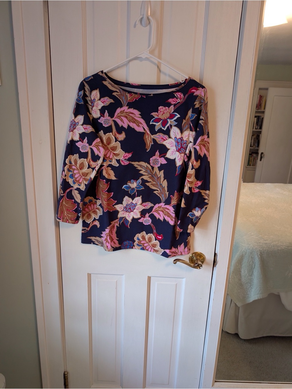 Talbots Bateau Neck Tee